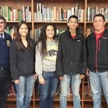 Local FFA Members Meet State Officers