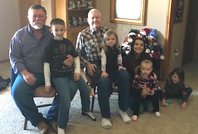 jim black and glen's grandkids